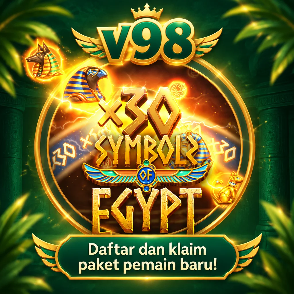 v98 · Symbols Of Egypt · Tampilan permainan